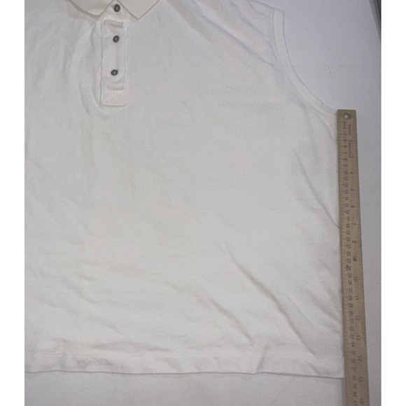 We The Free People Keep On White Boho Hippie Peasant Gypsy Polo Top Medium - Picture 7 of 16